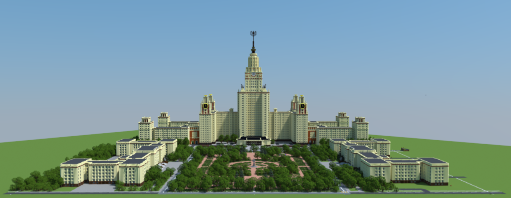 Масштабная Россия в Minecraft - это шедевр!