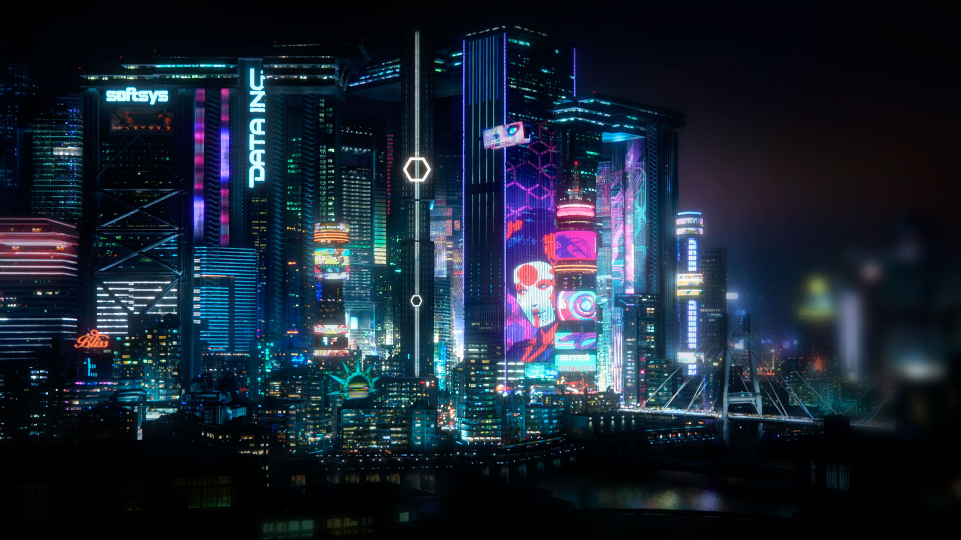 Cyber Night City