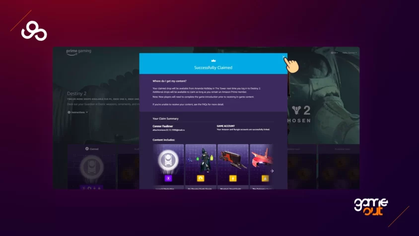 Destiny Guide Prime Gaming шаг 15