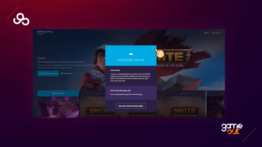 Smite Prime Gaming step 14