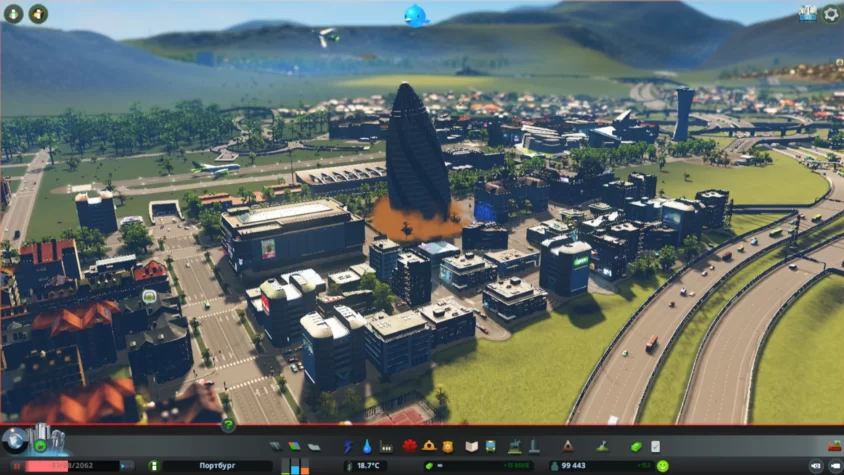 обрушение cities skyline