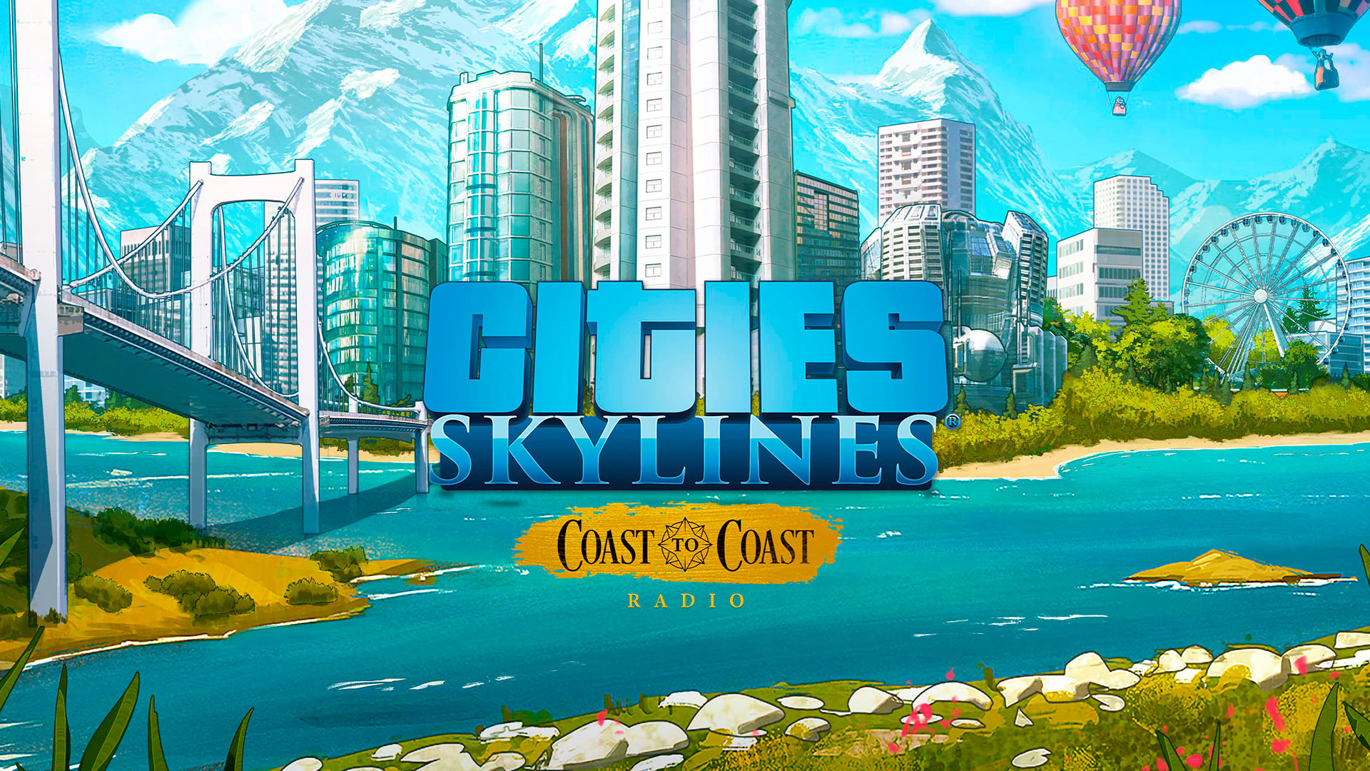 Coast to Coast Radio cities skyline