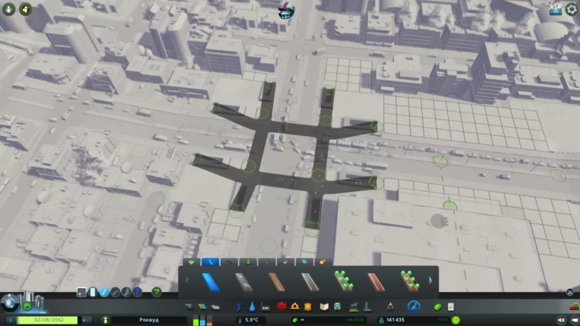 систему подземных пешеходных переходов cities skyline