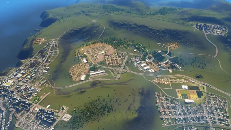 производственные зоны cities skylines