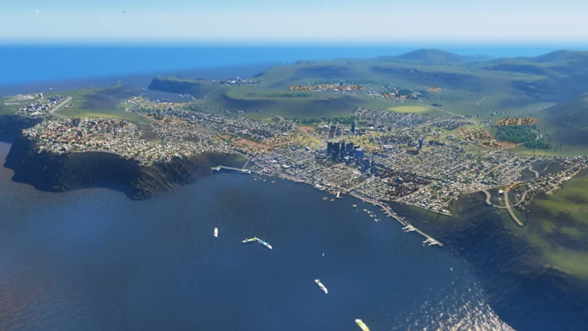 бедные и богатые районы cities skyline
