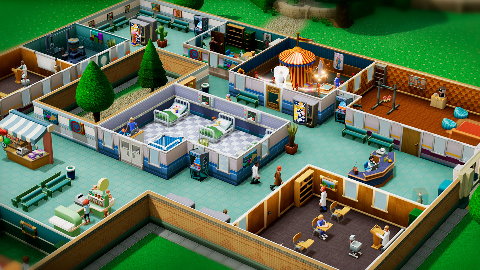 скриншот из игры Two Point Hospital