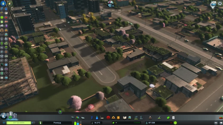 Автономные дома cities skyline