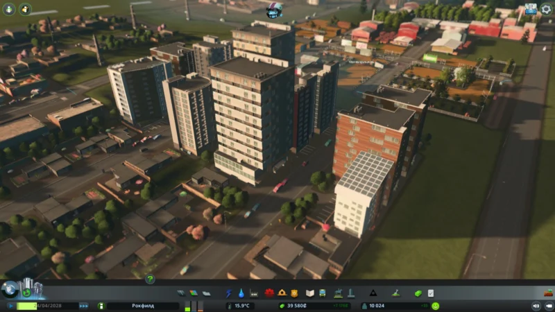 Жилые зоны cities skylines