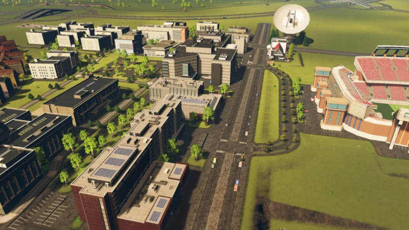 Кампусы cities skylines