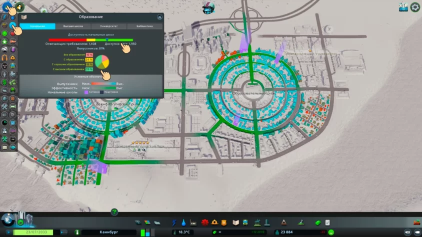 образование cities skylines