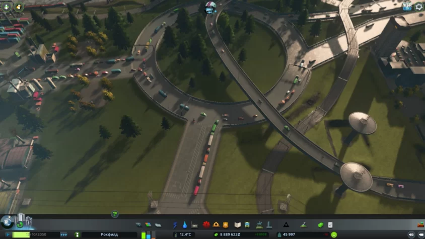 пробки cities skylines