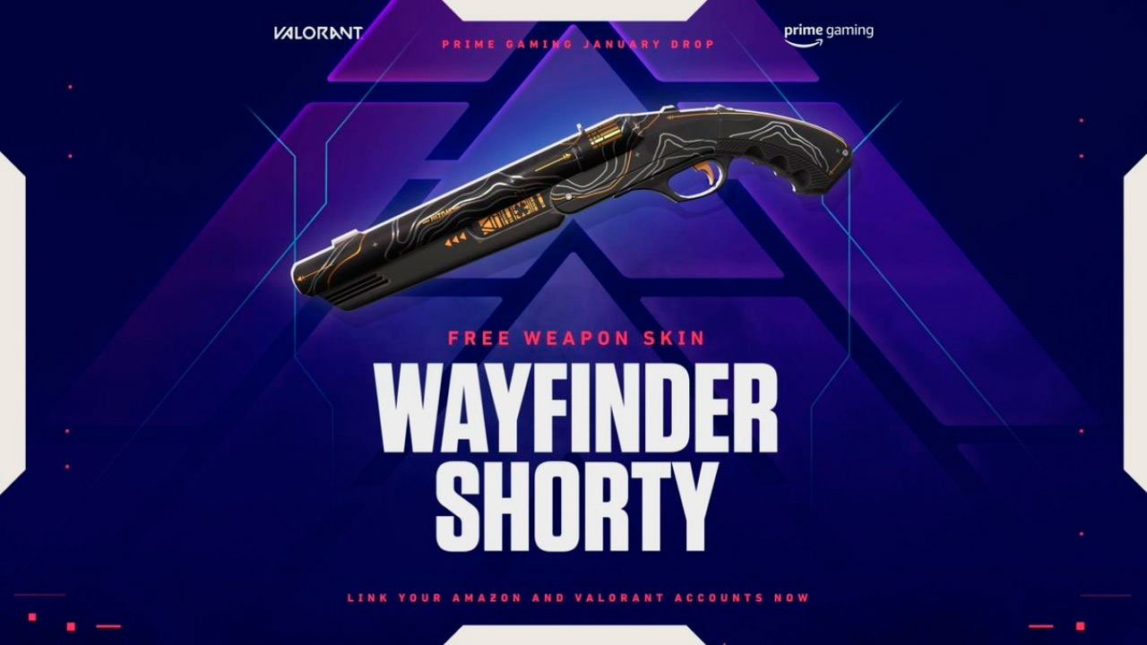 Wayfinder Shorty для Valorant от Prime Gaming