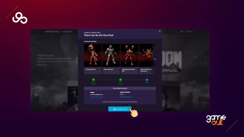 Doom Eternal Prime Gaming step 8