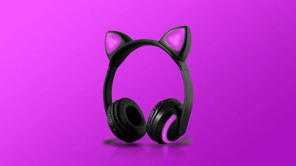 Wireless Cat Ear Headphones ZW 19