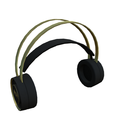 Golden Headphones - KSI Roblox