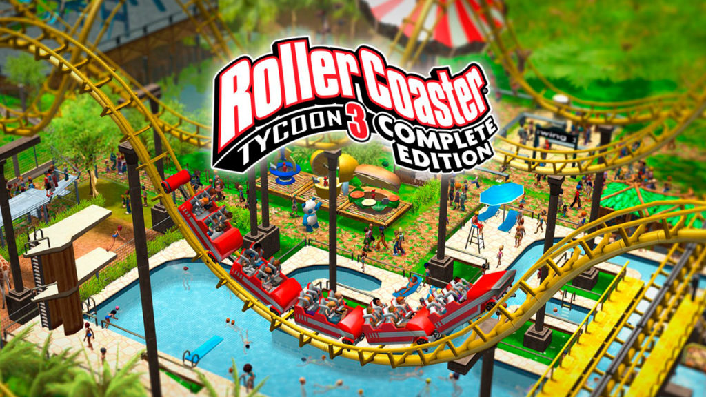RollerCoaster Tycoon 3 Game Cover