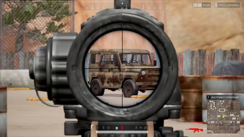 Прицелы PUBG. Настройка прицела, цвета, и чувствительности