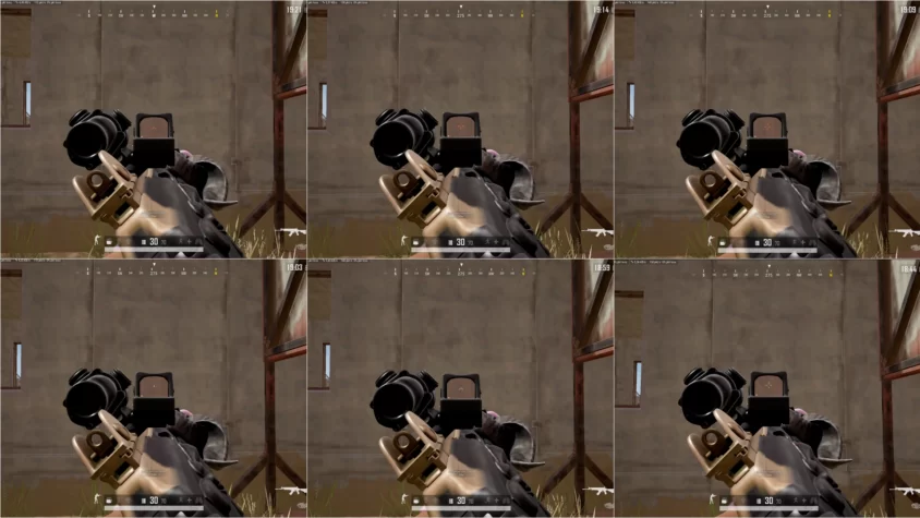 боковой прицел в pubg