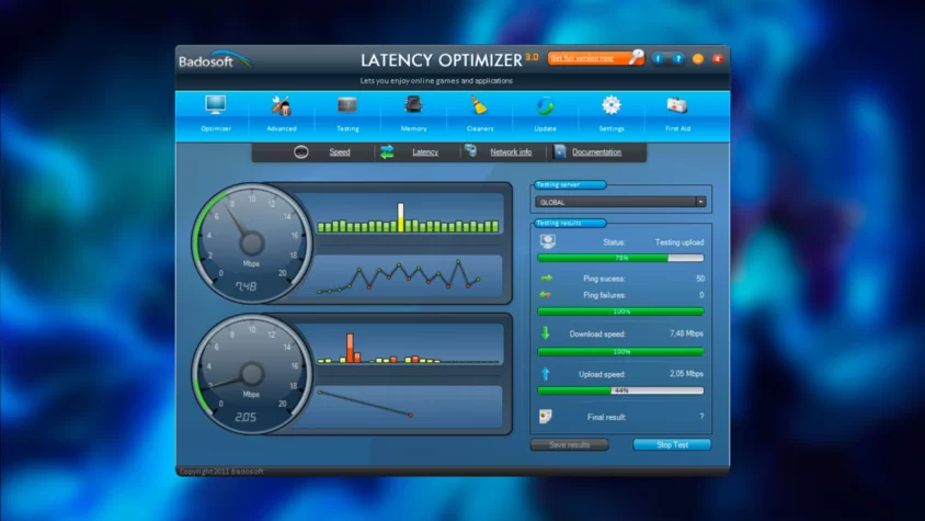 Latency Optimizer и поднятие FPS в играх