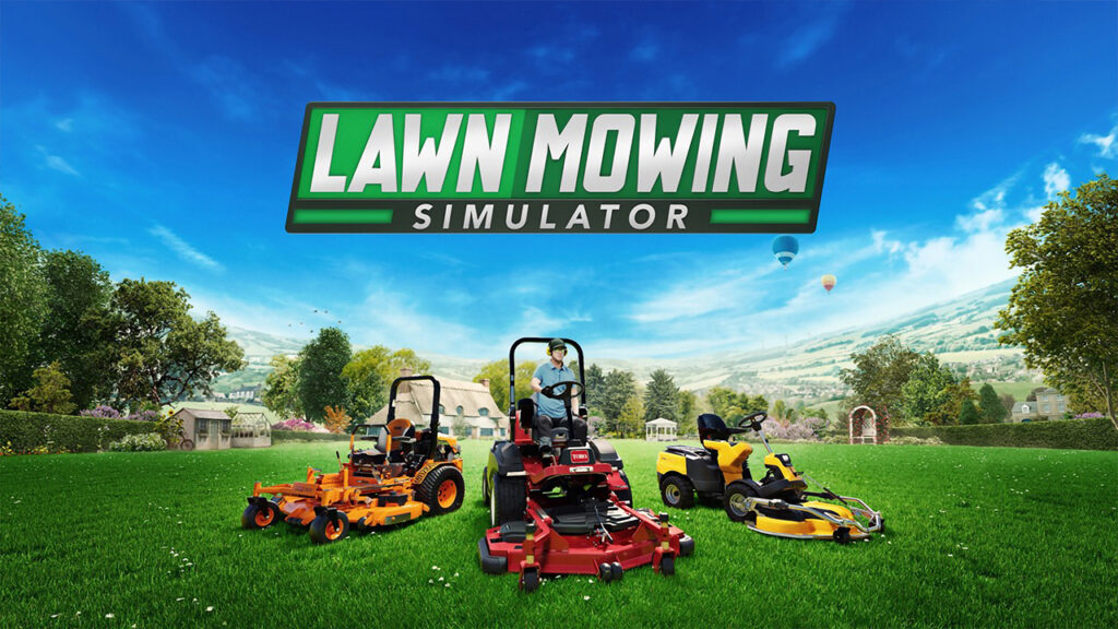 Lawn Mowing Simulator Game Cover