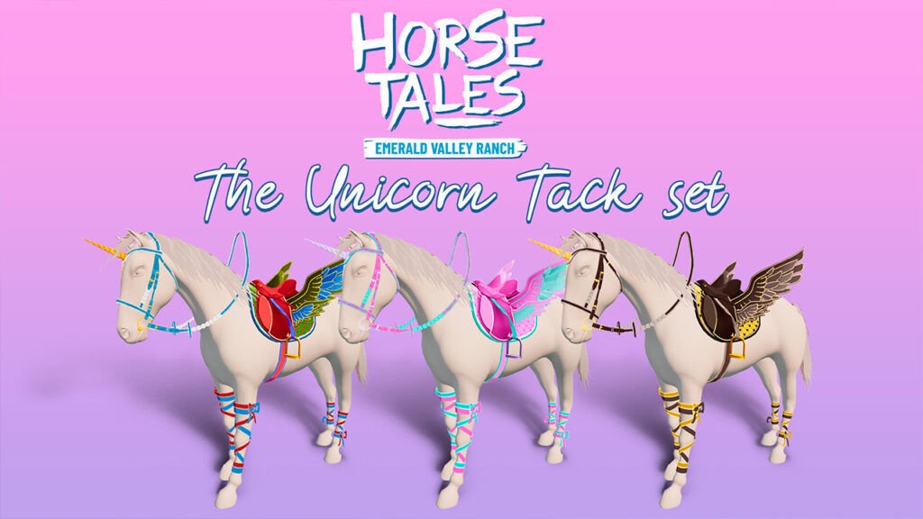Раздача Unicorn Tack Set - Horse Tales: Emerald Valley Ranch
