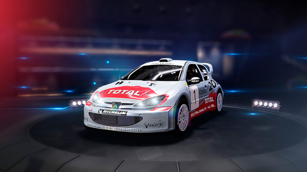 Бесплатная раздача дополнения Peugeot 206 WRC 2002 для игры WRC Generations в Steam