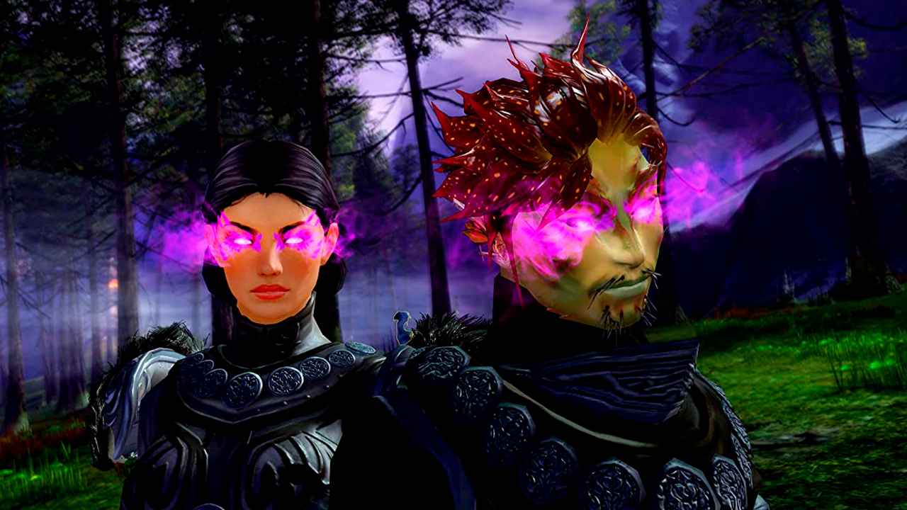 Prime Gaming раздает Glowing Purple Mask для Guild Wars 2