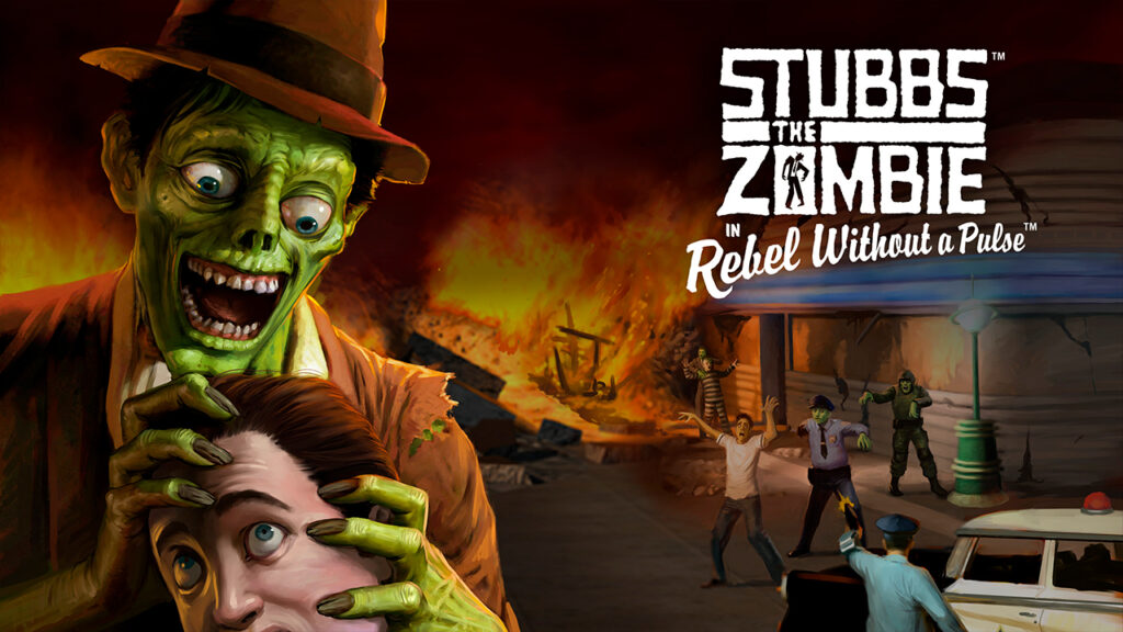 Stubbs the Zombie in Rebel Without a Pulse Game Cover