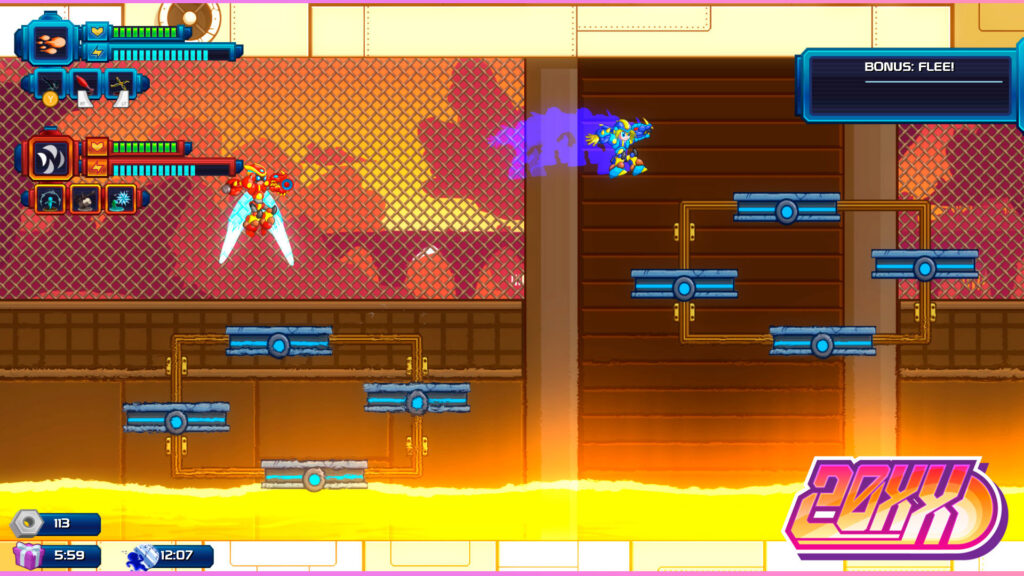 20XX game screenshot 1