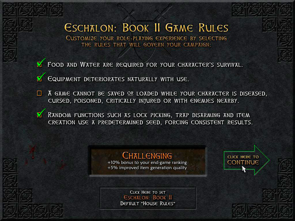 Eschalon: Book II game screenshot 2