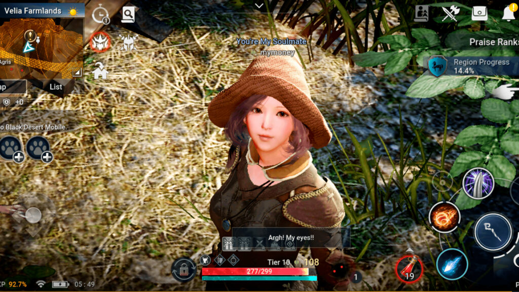 Black Desert Mobile game screenshot 1