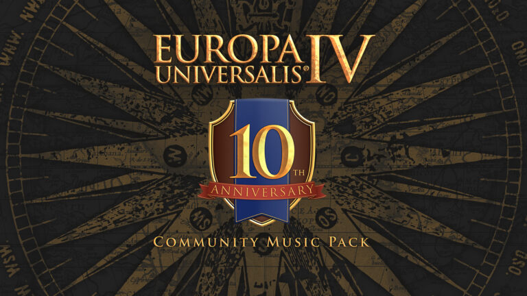 В Steam, Epic Games и GOG раздается Europa Universalis IV: 10th Anniversary Community Music Pack