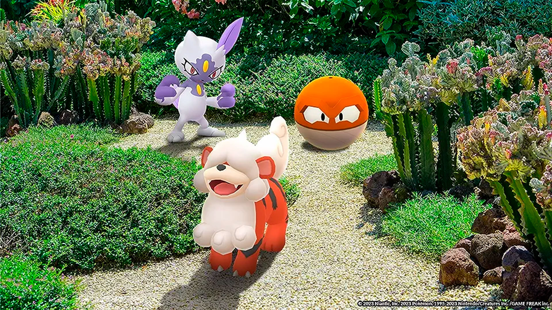 Pokémon GO game screenshot 1