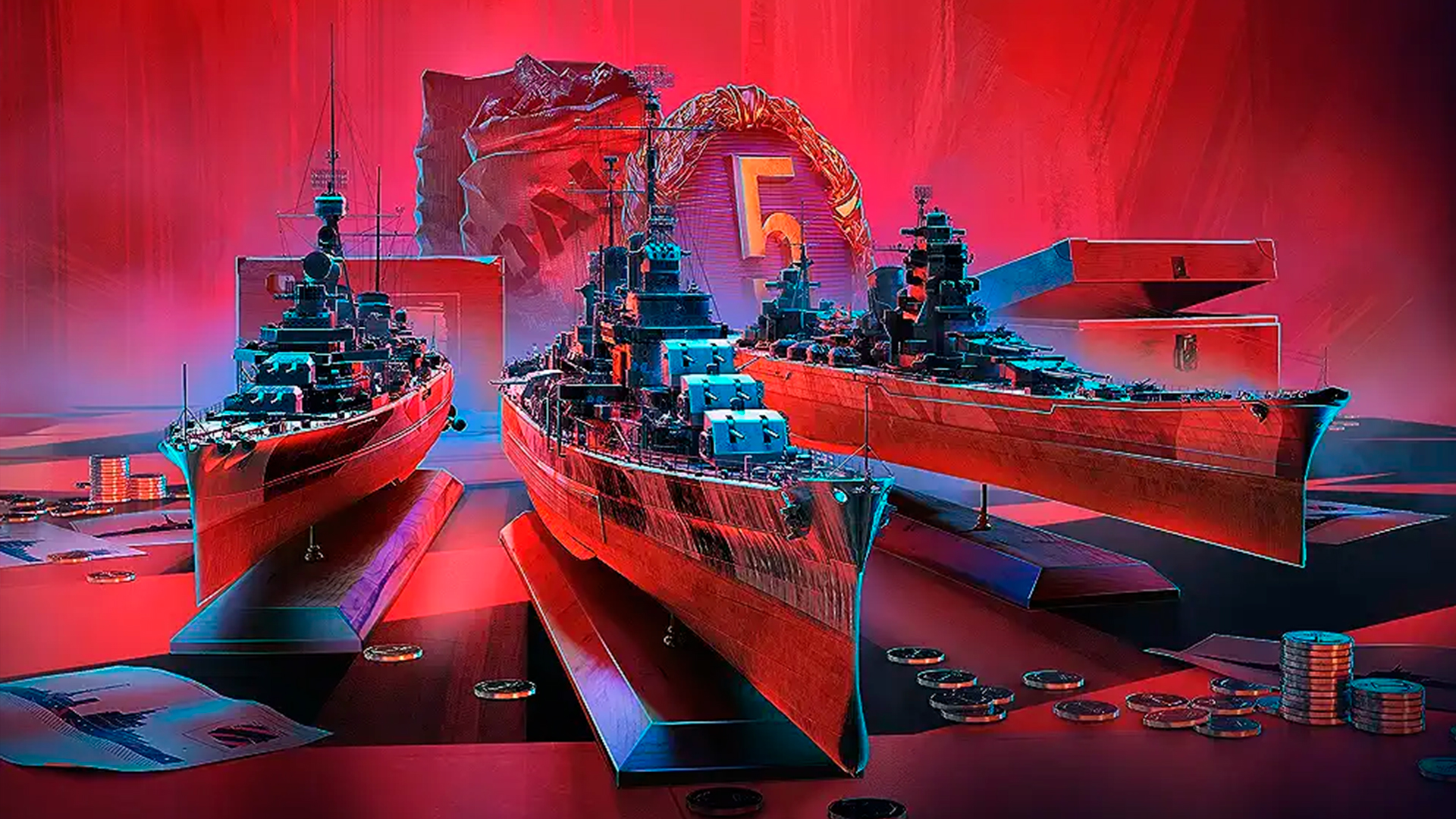 Prime Gaming раздает Random Drop With Premium Ships для World of Warships