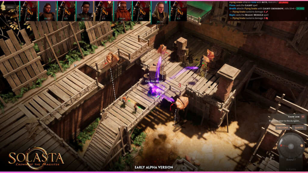 Solasta Crown of the Magister game screenshot 1