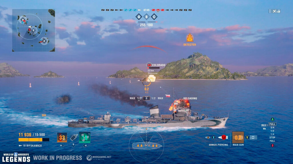 World of Warships Legends game screenshot 1