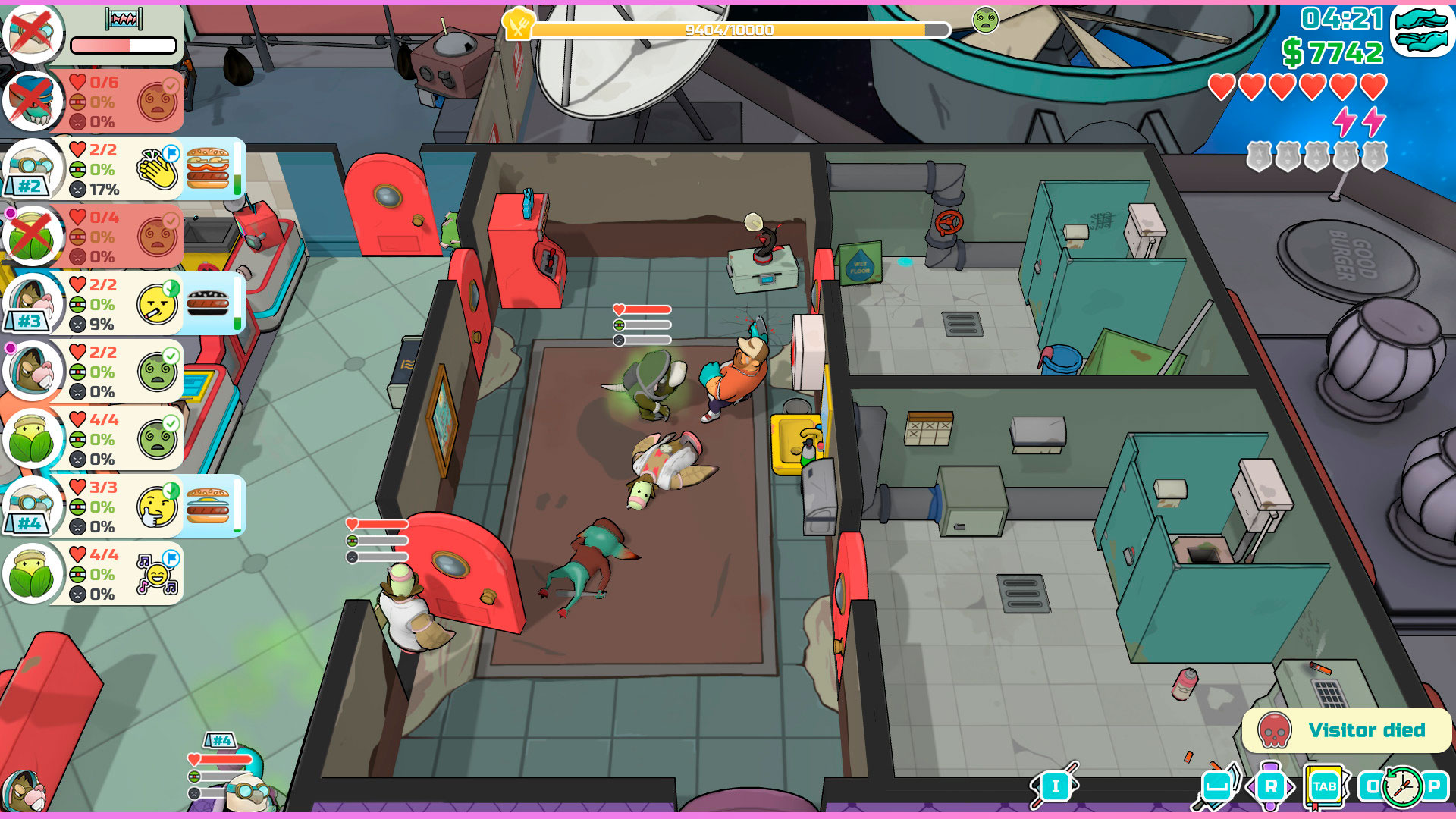 Godlike Burger game screenshot 3