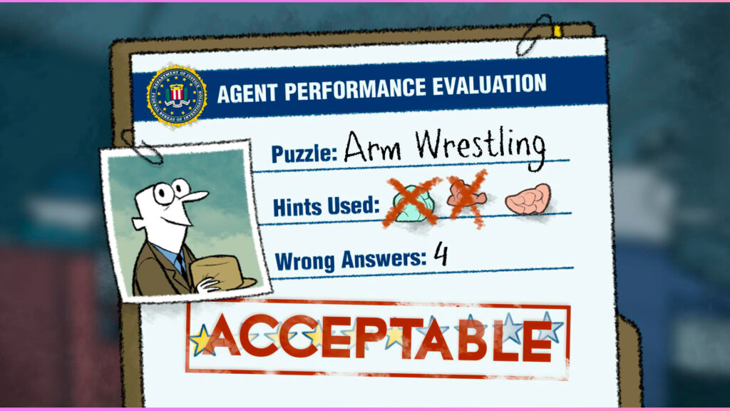Puzzle Agent game screenshot 2