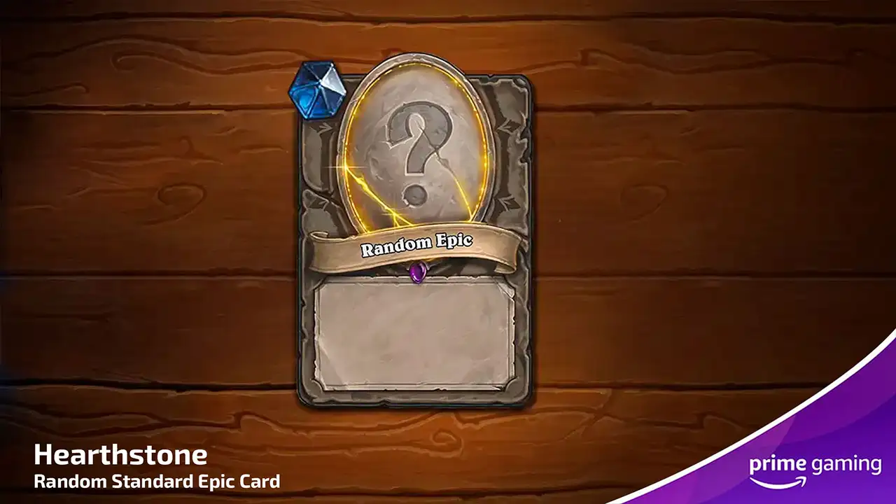 Prime Gaming: Random Standard Epic Card для Hearthstone