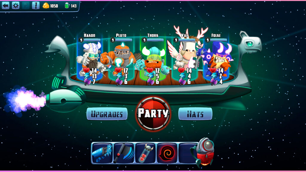 Star Vikings Forever game screenshot 2