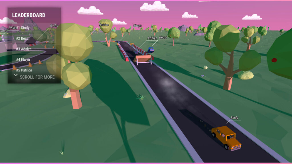 Stream Racer game screenshot 2