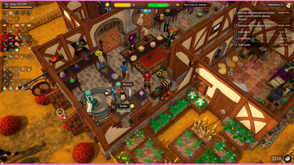 Winkeltje: The Little Shop game screenshot 1