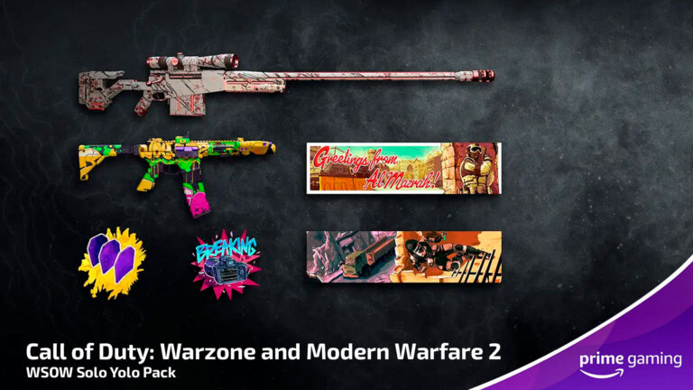 Prime Gaming: WSOW Solo Yolo Pack для Call of Duty: Warzone и Modern Warfare 2