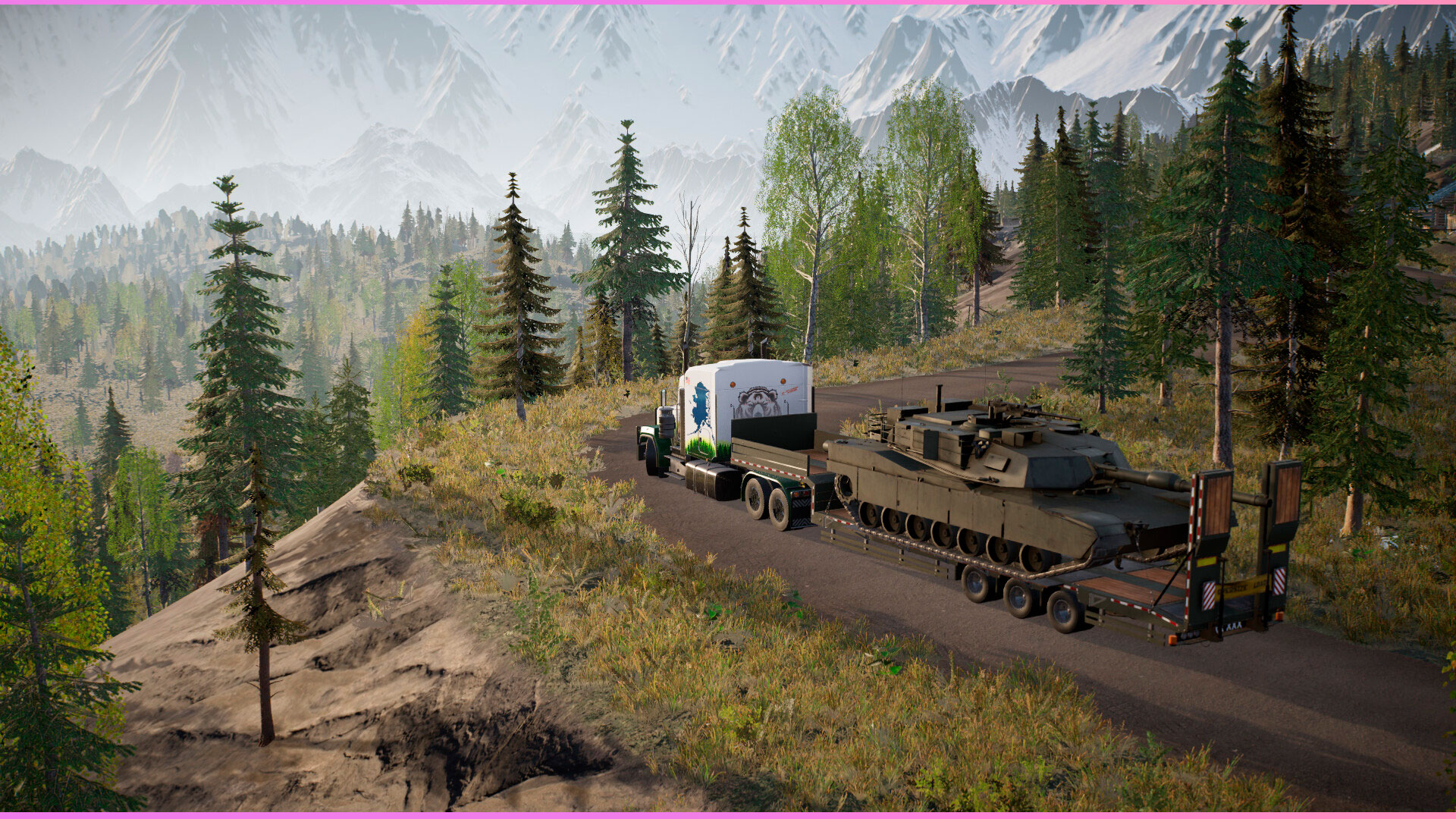 Alaskan Road Truckers game screenshot 1