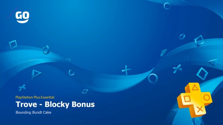 PlayStation Plus предлагает Bounding Bundt Cake в Trove – получите свои игровые бонусы!