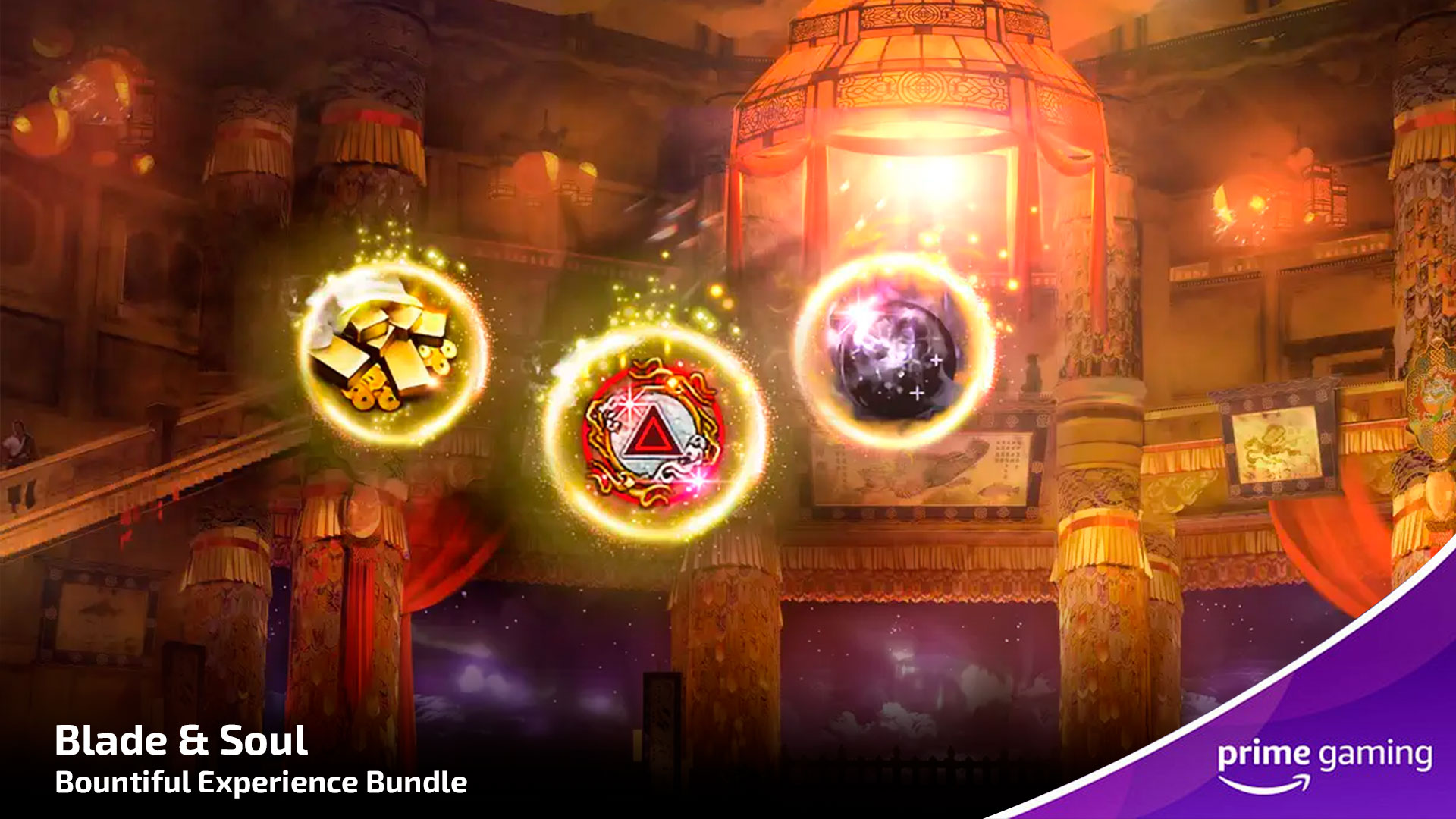 Prime Gaming: Bountiful Experience Bundle для Blade & Soul