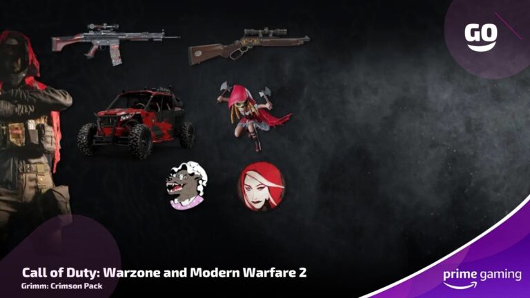 Зацени новый пак Grimm Crimson для CoD: Warzone и Modern Warfare 2 от Prime Gaming