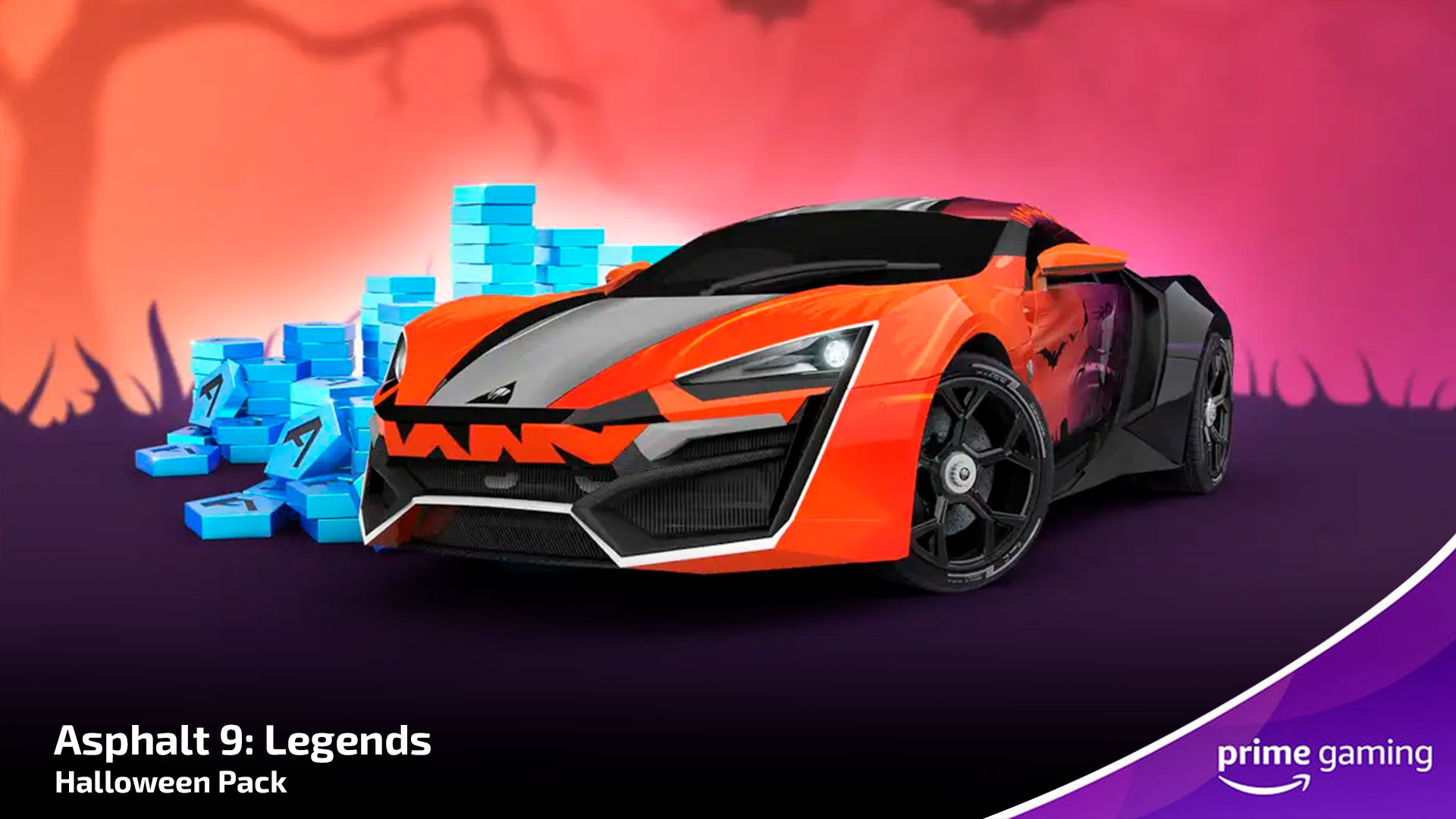 Prime Gaming: Halloween Pack для Asphalt 9: Legends