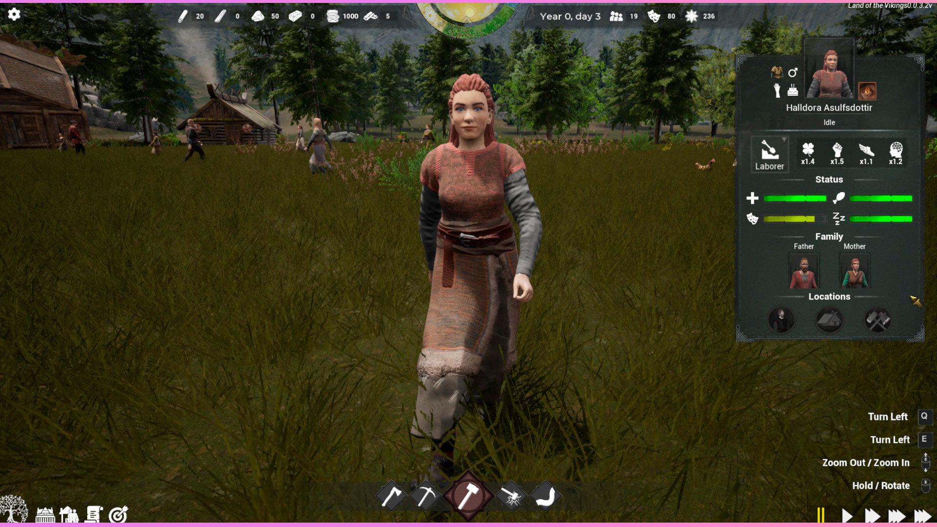 Land of the Vikings game screenshot 1