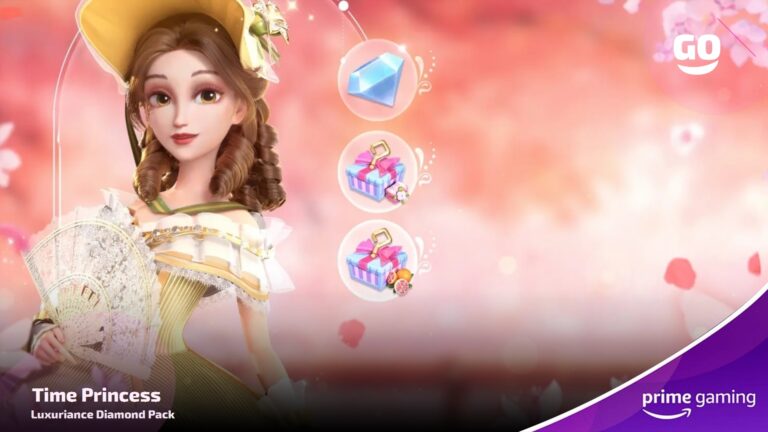 Зацени новый пак Luxuriance Diamond Pack для Time Princess от Prime Gaming